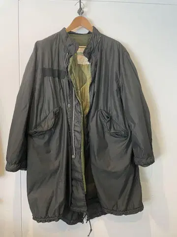 M65 피쉬 테일 이후 염색 라이너 모즈 후드티 모즈 코트 노무라 쿤이치