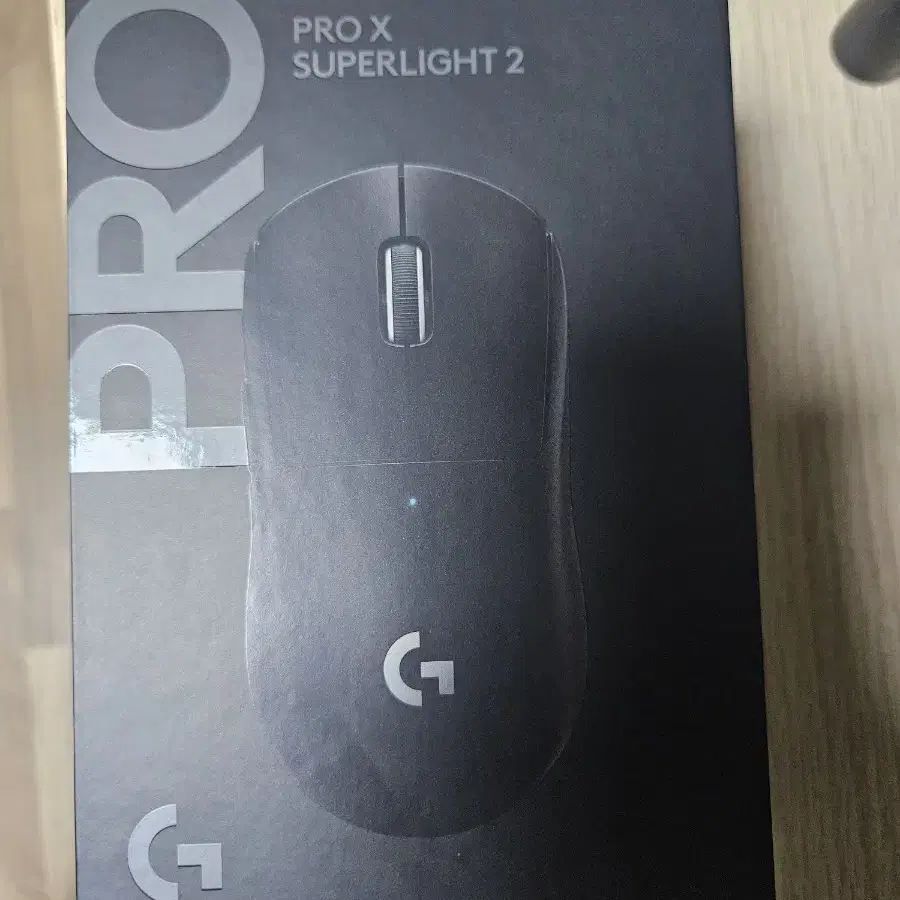 미개봉,정품LOGITECH_PRO_X_SUPERLIGHT2_BK 지슈라2