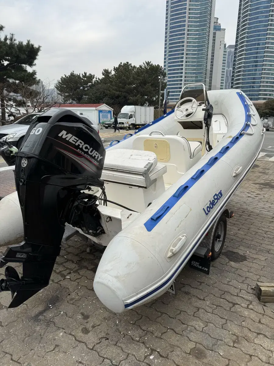 We are selling a LodeStar Lip Boat 60 horsepower 4T.