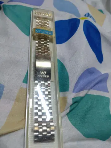 세이코 로드매틱 정품 데드스탁 미사용 러그 18밀리 레어 초기품