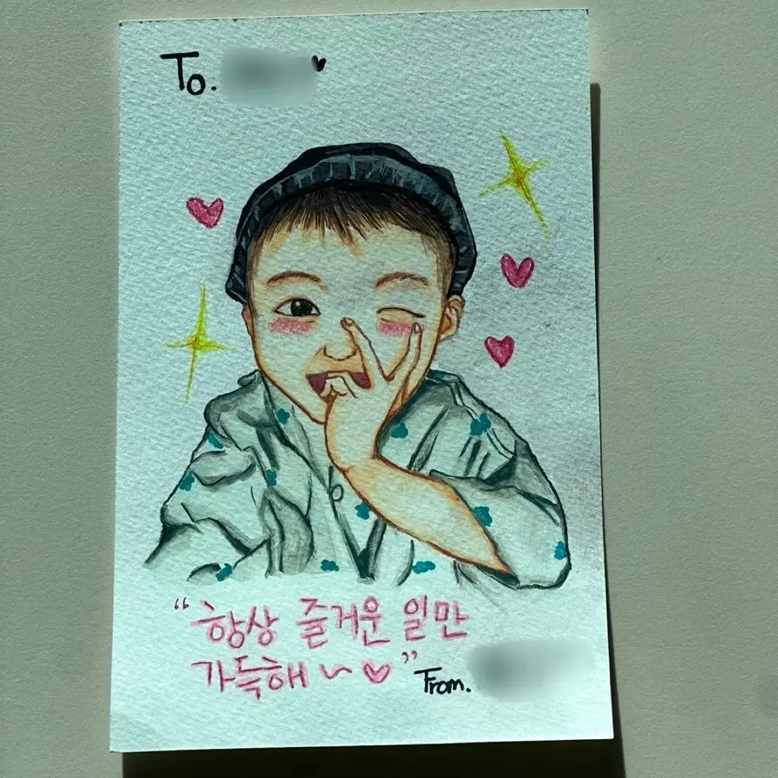 인물 수체화 그림 그려드려요!