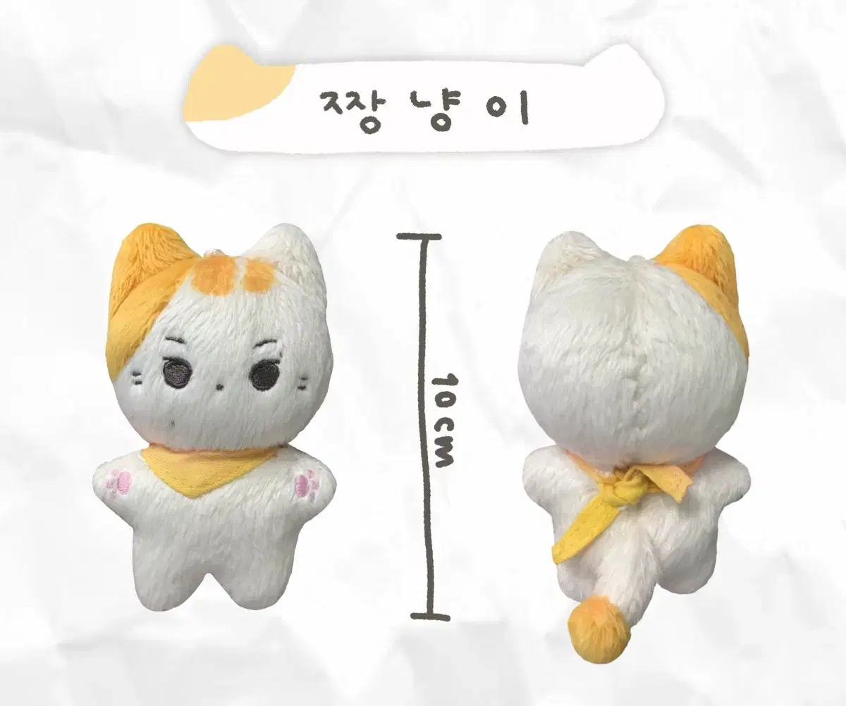 엔냥즈 엔하이픈 정원 10cm 인형 짱냥이 양도