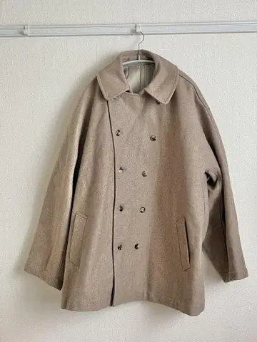 Sillage 울 베이지 코트