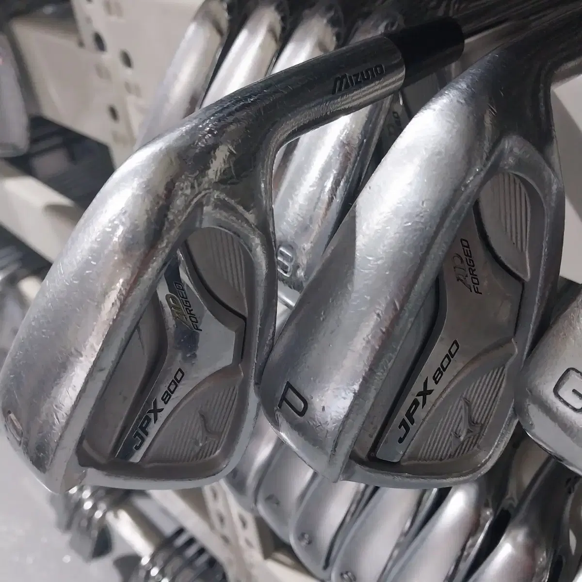 미즈노 JPX 800AD FORGED 5-9,P,G,S 스틸R 아이언세트