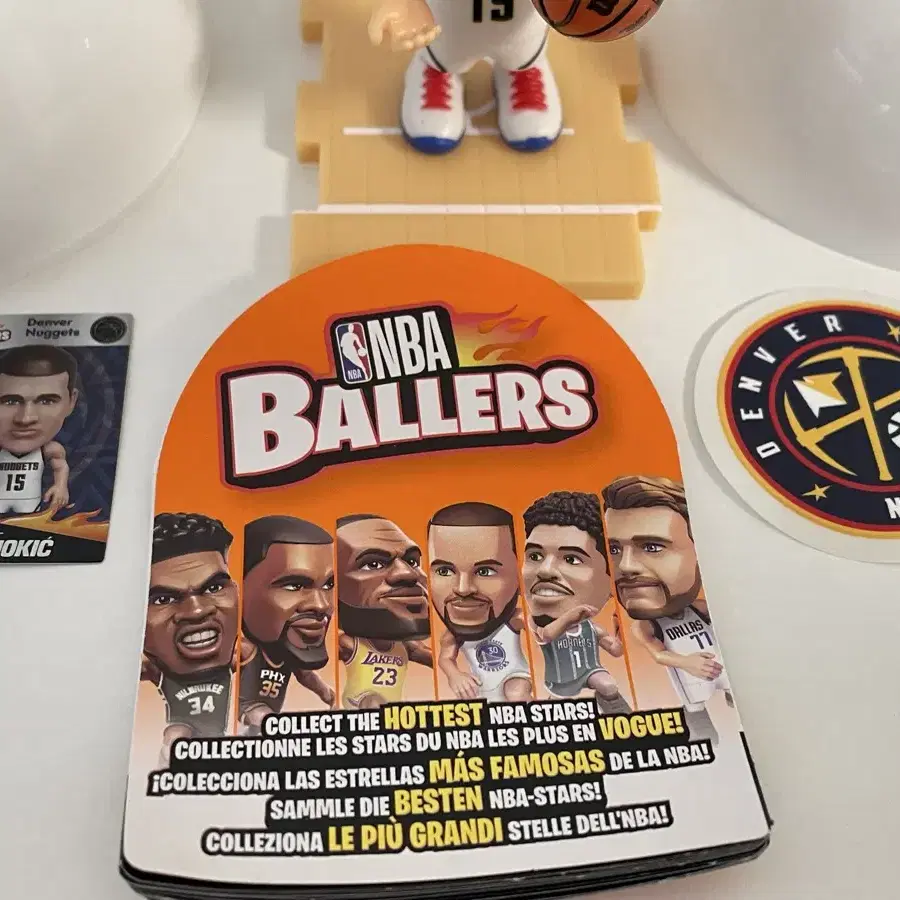 ZURU NBA Ballers (볼러스) 피규어 덴버 니콜라 요키치