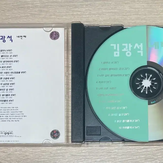 김광석 4집 CD 판매 (초반)