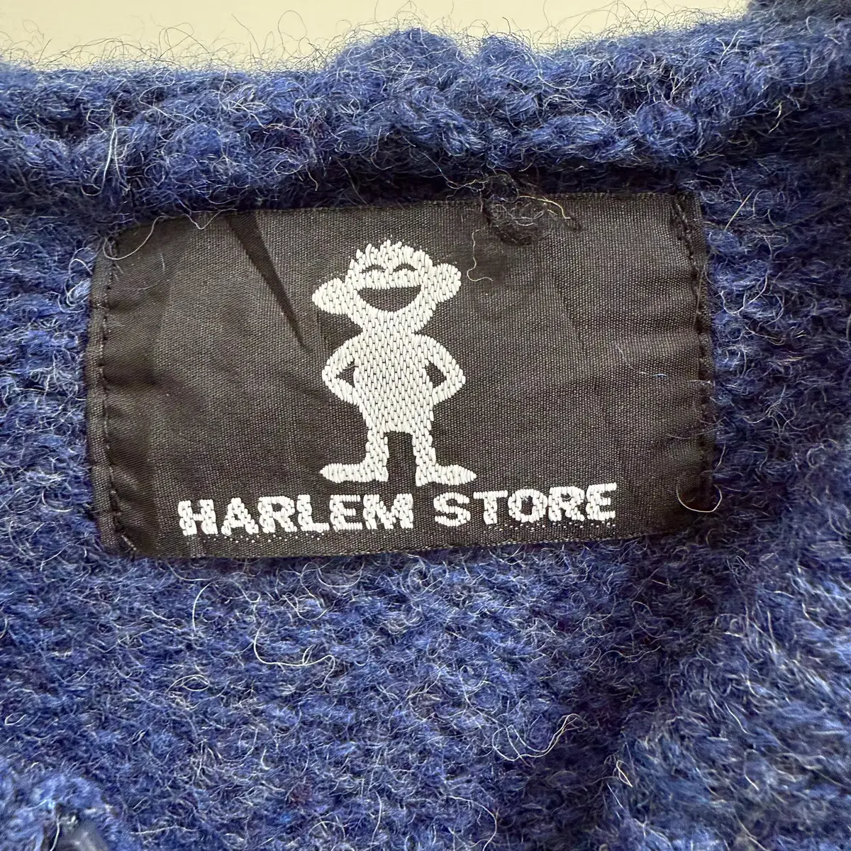 HARLEM STORE 니트 후드집업