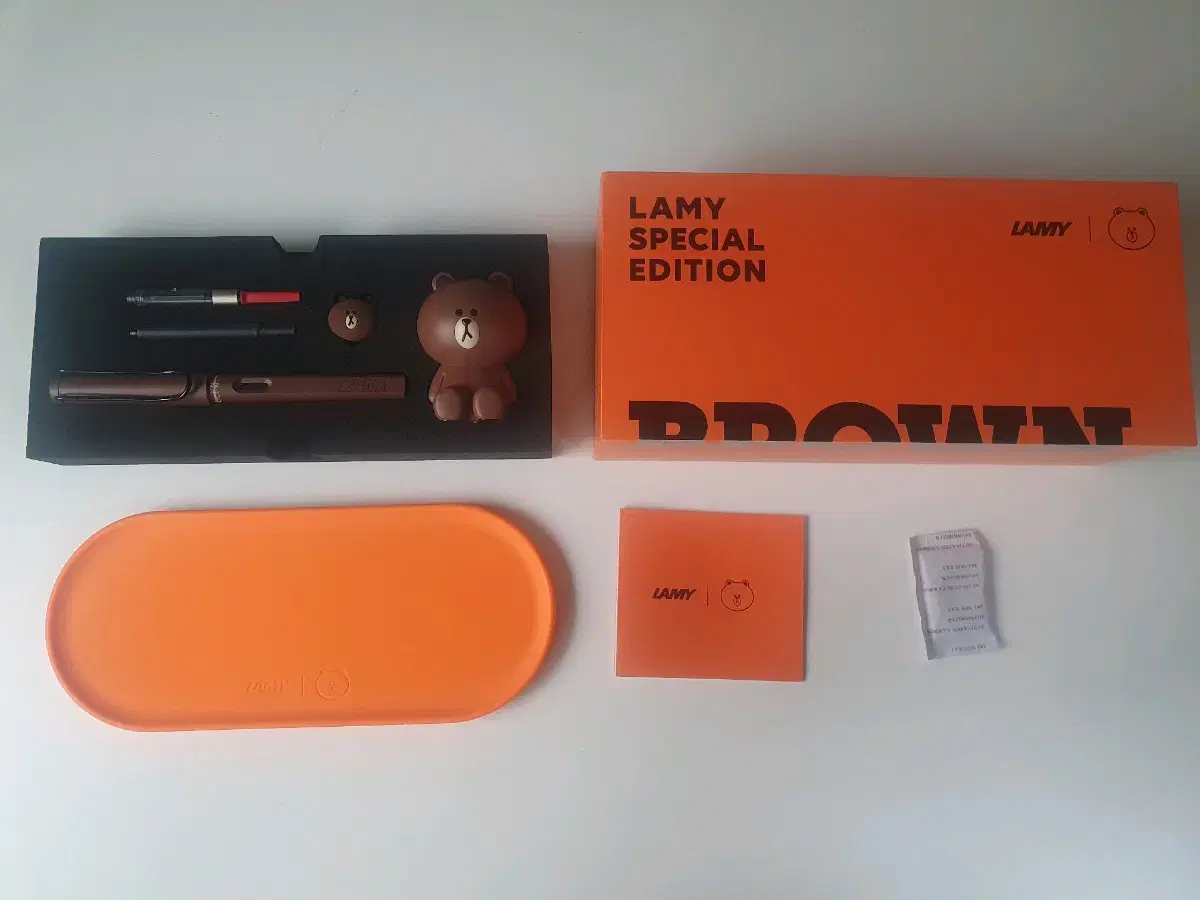 LAMY I LINE FRIEND Brown Spessel Edition Fountain Pen