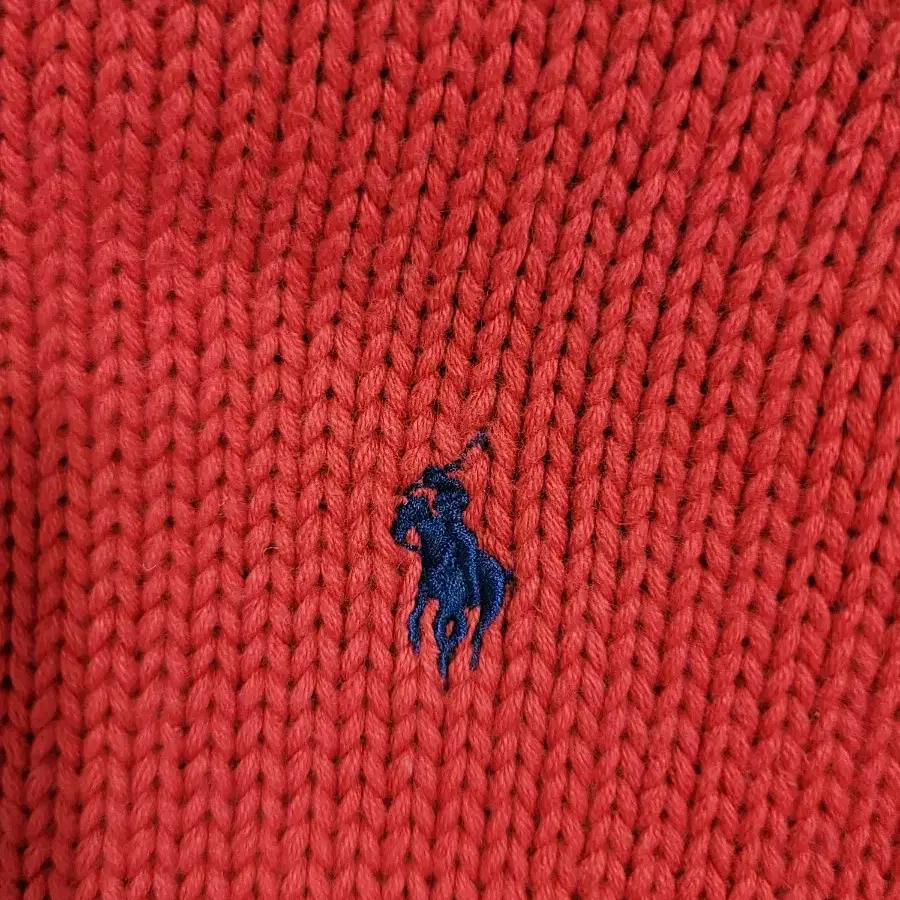 POLO RALPH LAUREN 폴로 랄프로렌 골지배색 면니트티