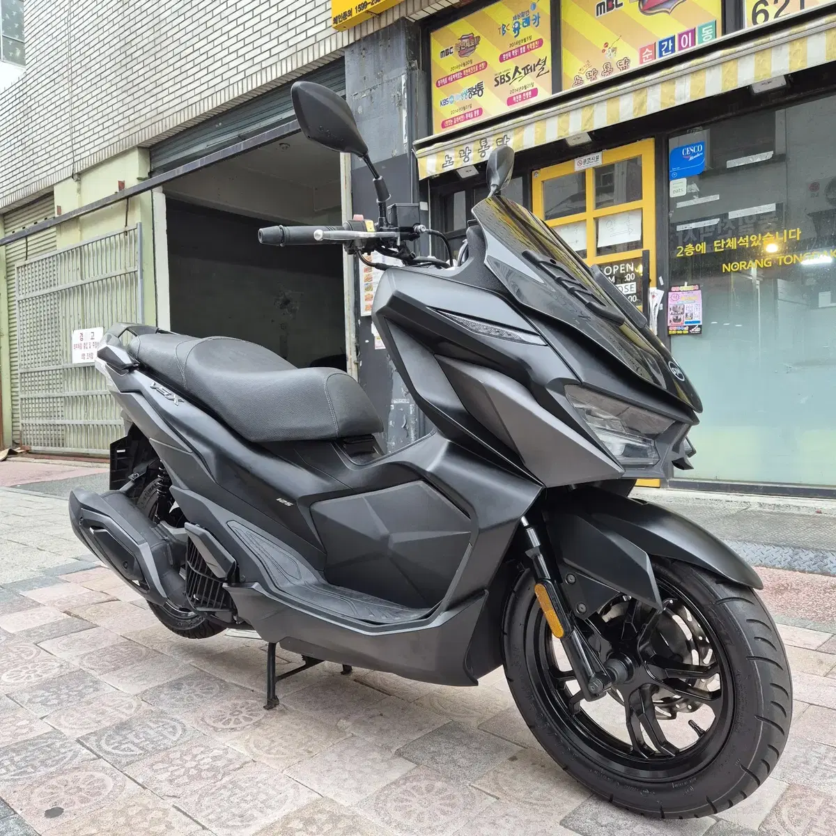 부산 센터판 S급 SYM VSX125 판매합니다.