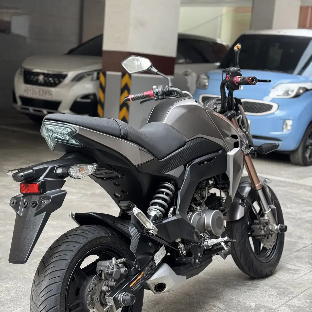 가와사키 Z125 PRO 17년식 저렴하게 판매합니다.