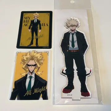 미개봉 새상품 :바쿠고 카츠키 아크릴 스탠드 그린 마루이 올마이트