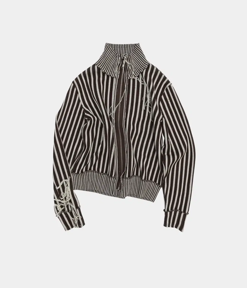 0 tape Stripe zip-up