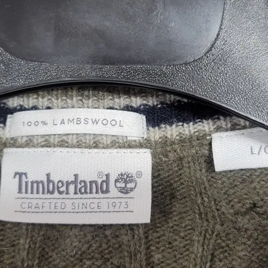 Timberland 팀버랜드 전체 램스울소재 꽈배기니트스웨터티