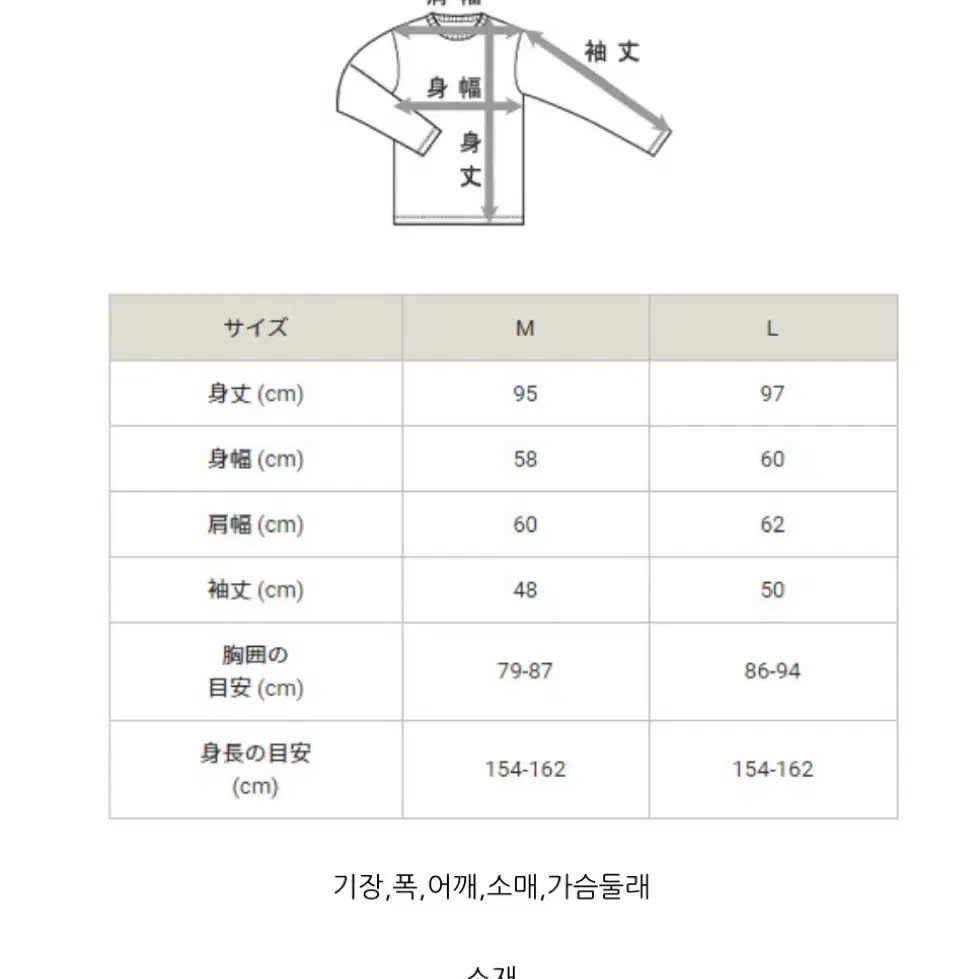 챔피온 보아플리스 롱자켓 M