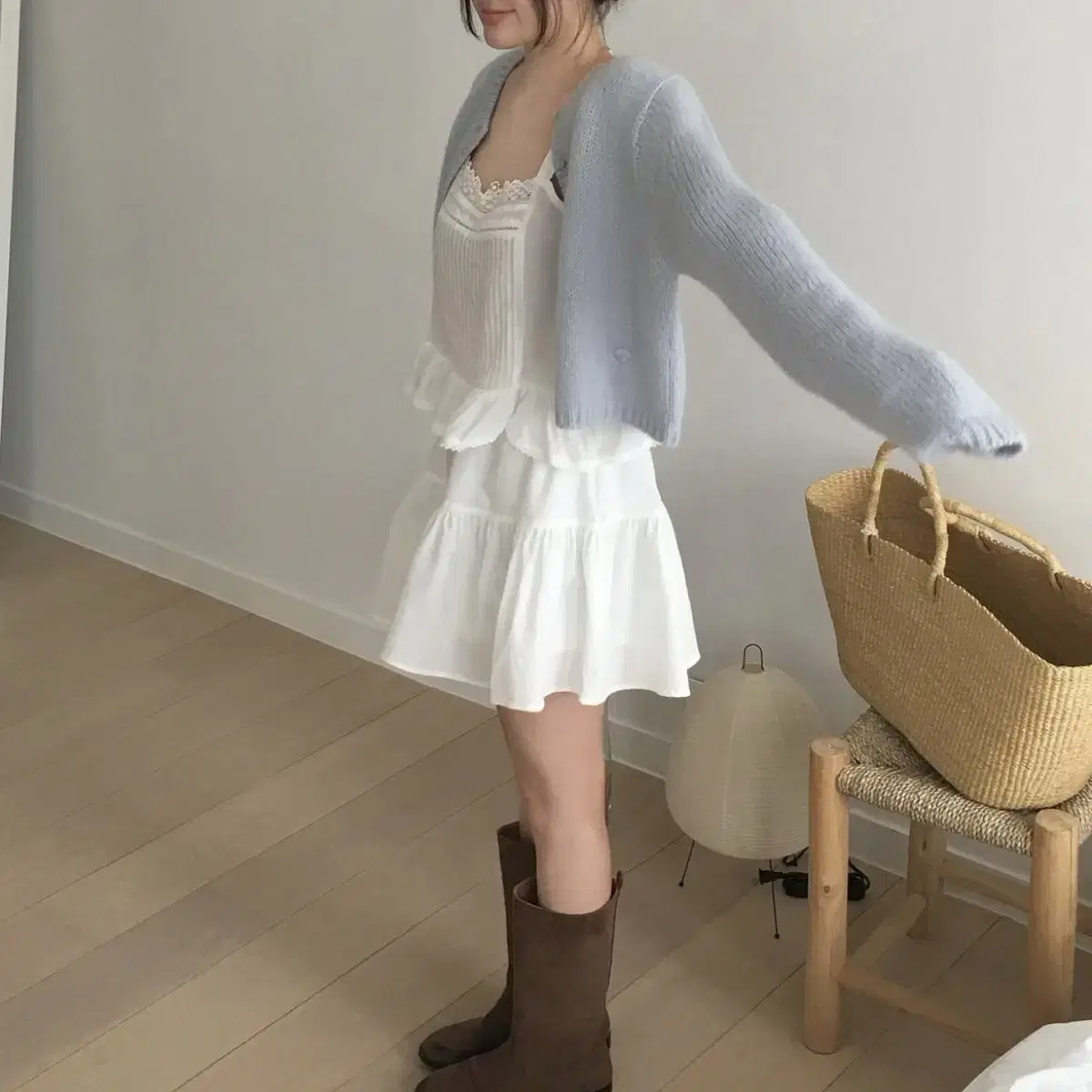 버터엣스카이 앨리스 프릴 스커트 alice frill skirt