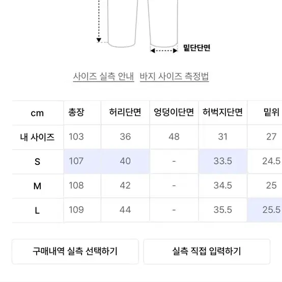 쿠어 엠보 워시드 딥 커브드 데님 [S]