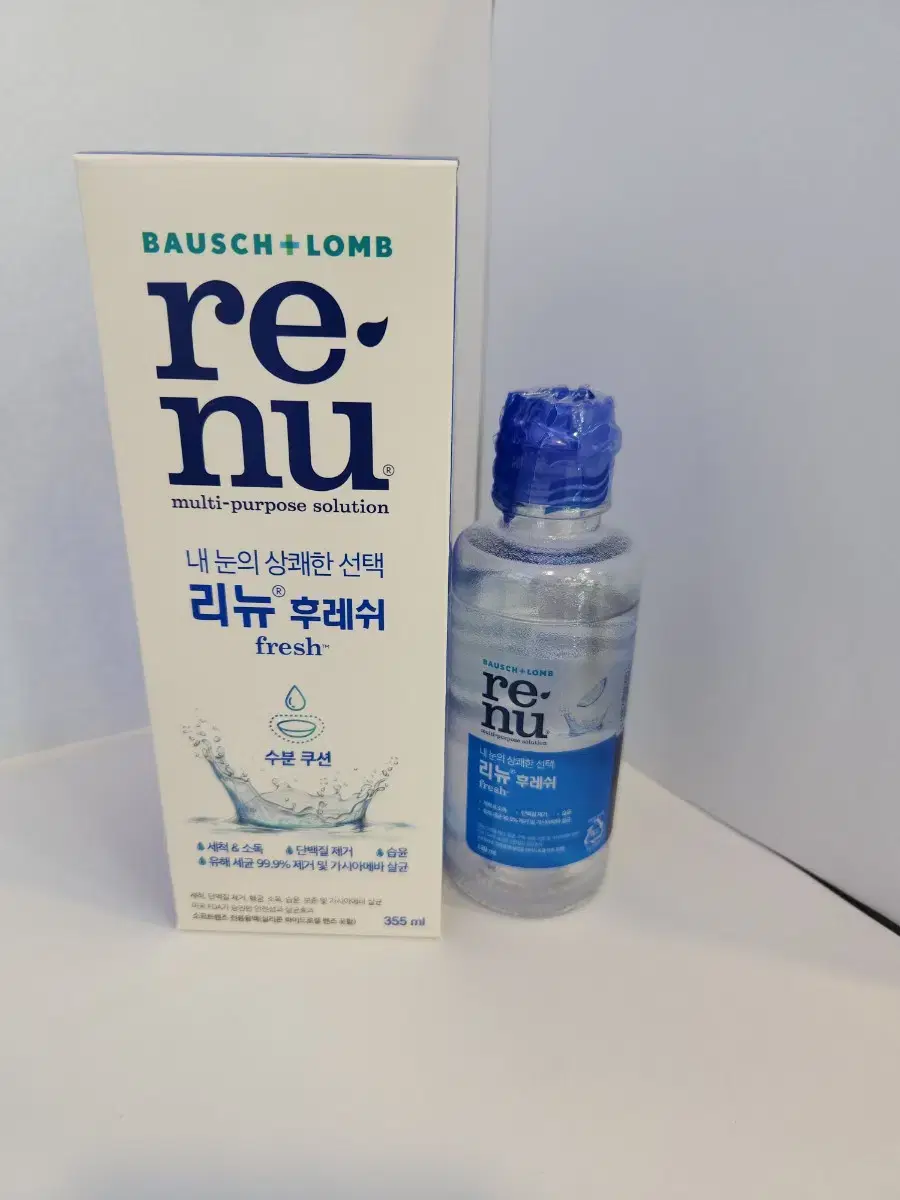 리뉴 후레쉬 용액355ml +리뉴 후레쉬 용액 120ml