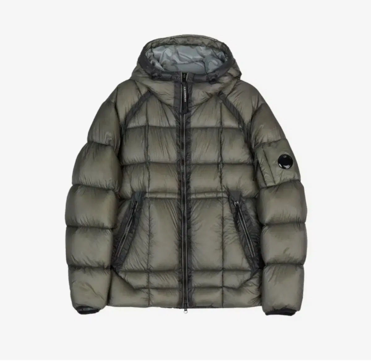 CP Company DD Shell Jacket Padding Olive Night (hyunwoo Padding)