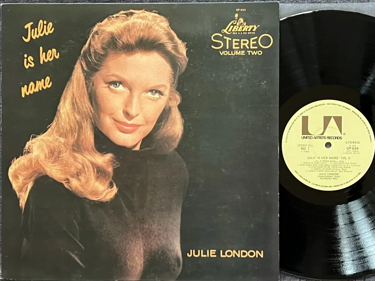 LP : Julie London - Julie is Her Name 2