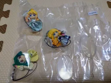 [내부 가방 미개봉] 제일 복권 마크로스F 피규어 스트랩 쉐릴 랑카 3종
