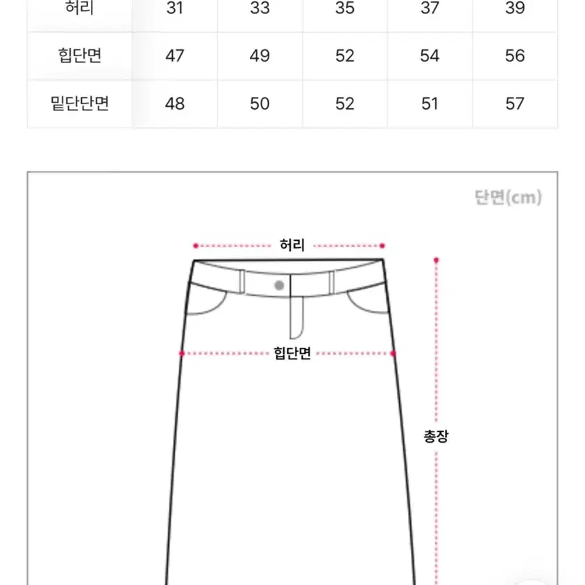 난스판 옆트임 데님 롱스커트 2XL팝니다