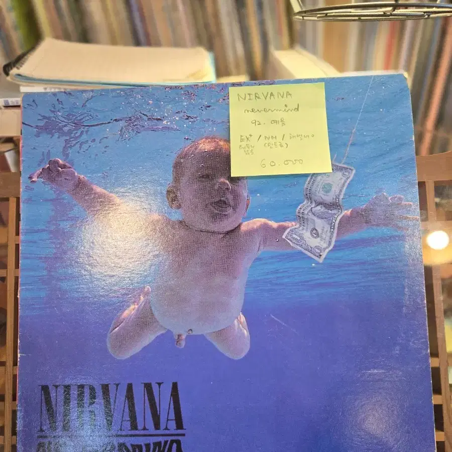 NIRVANA.nevermind.92.예음.민트급lp