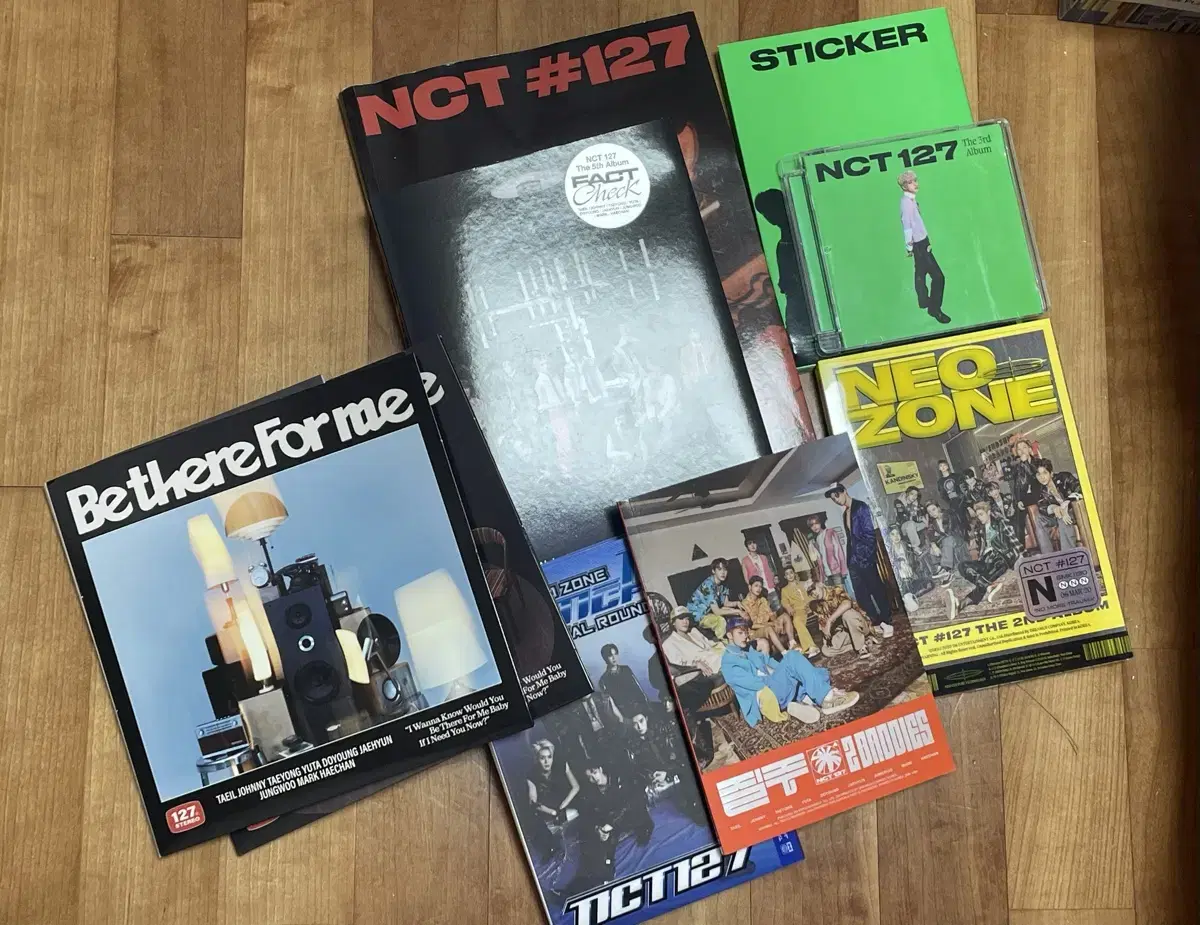 NCT 127 Unsealed Album sell Hero Packs sticker Sprint Punch Videl Fall Me