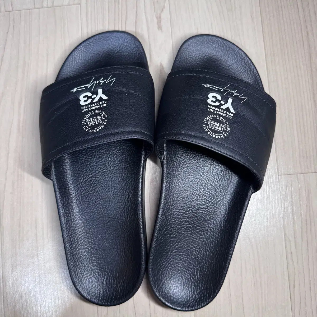 Y-3 슬리퍼 블랙 9사이즈 중고