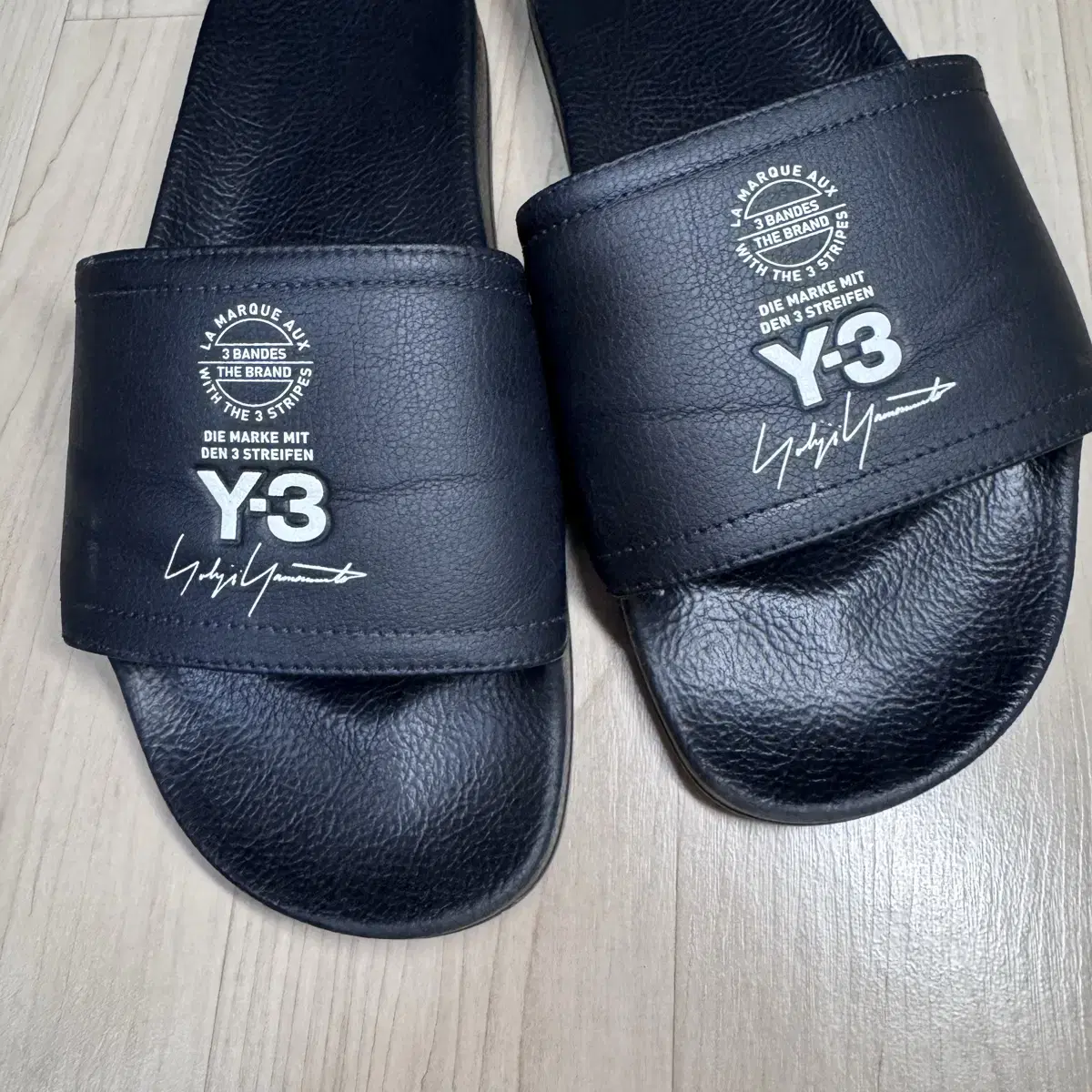 Y-3 슬리퍼 블랙 9사이즈 중고