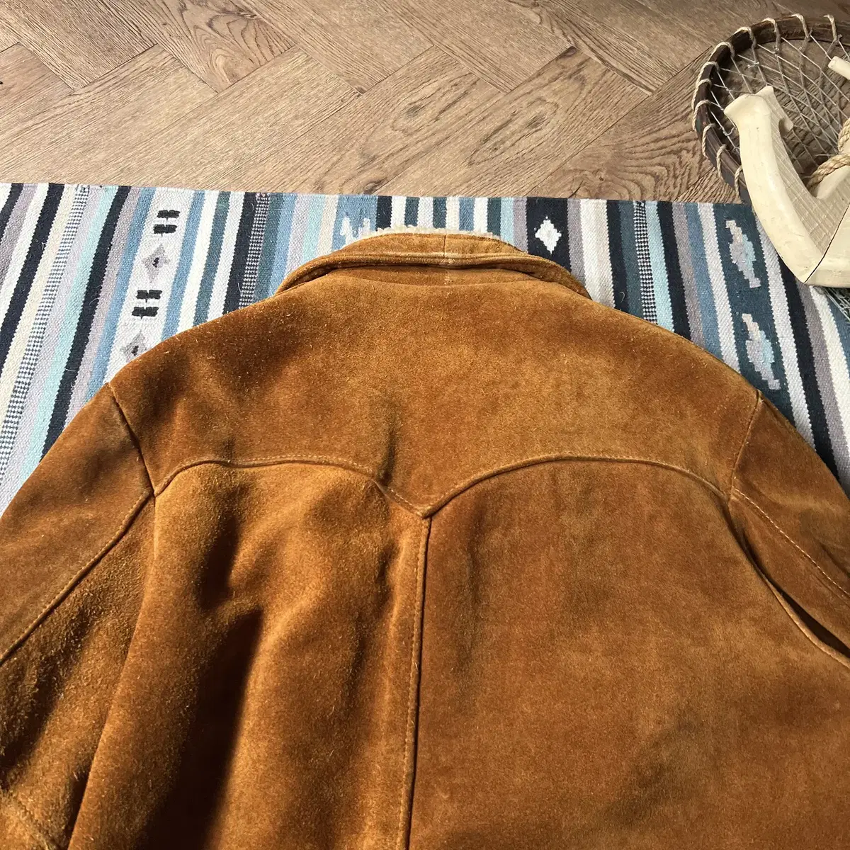 [M]80's SCHOTT USA 쇼트 웨스턴 랜치웨어 스웨이드 자켓