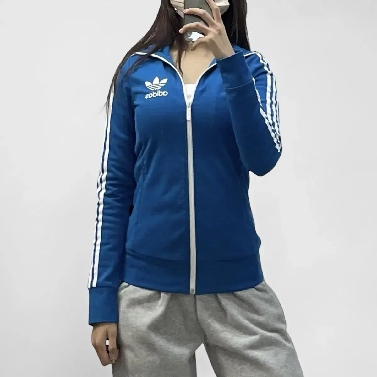 Adidas Women's Europa Track Top Jersey, Blue