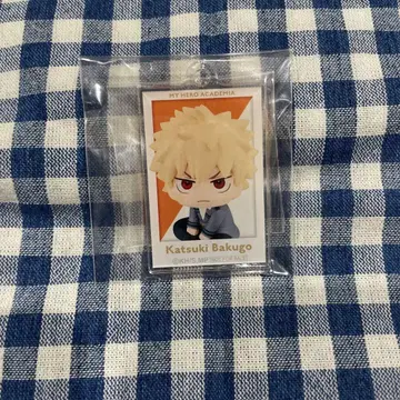 나의 히어로 아카데미아 히로아카 바쿠고 카츠키 룩업 혜택 아크릴 키링