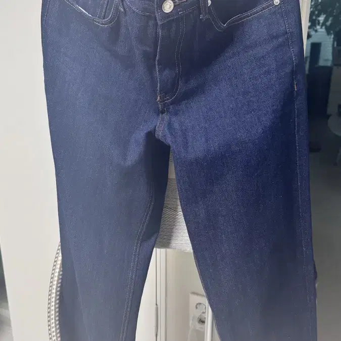 무신사 청바지 86로드 사이즈 30 INDIGO RAW SEMI WIDE