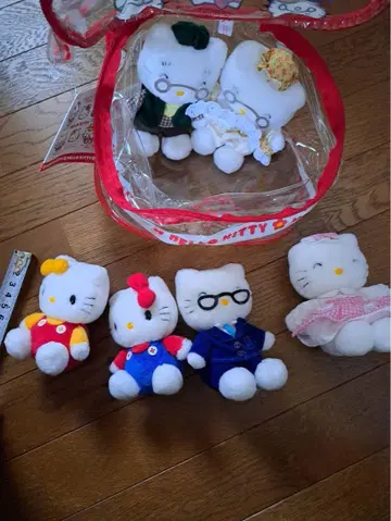 헤이세이 레트로 25주년 키티패밀리 인형 봉제 인형 헬로키티