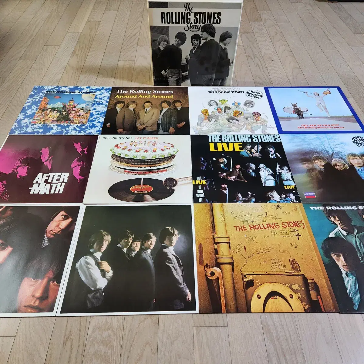 롤링스톤즈(Rolling stones)히스토리 박스반 12LP(독일반)