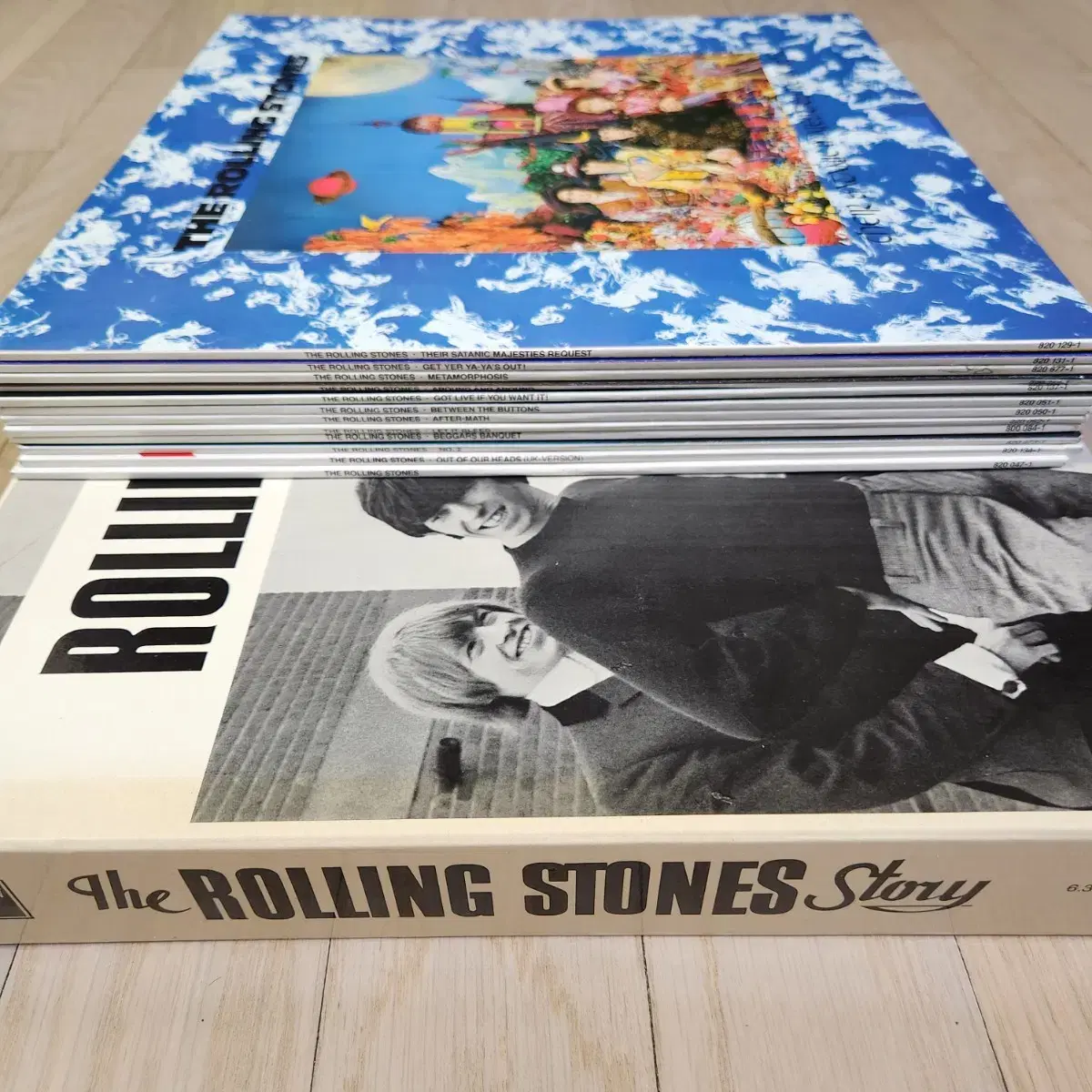 롤링스톤즈(Rolling stones)히스토리 박스반 12LP(독일반)