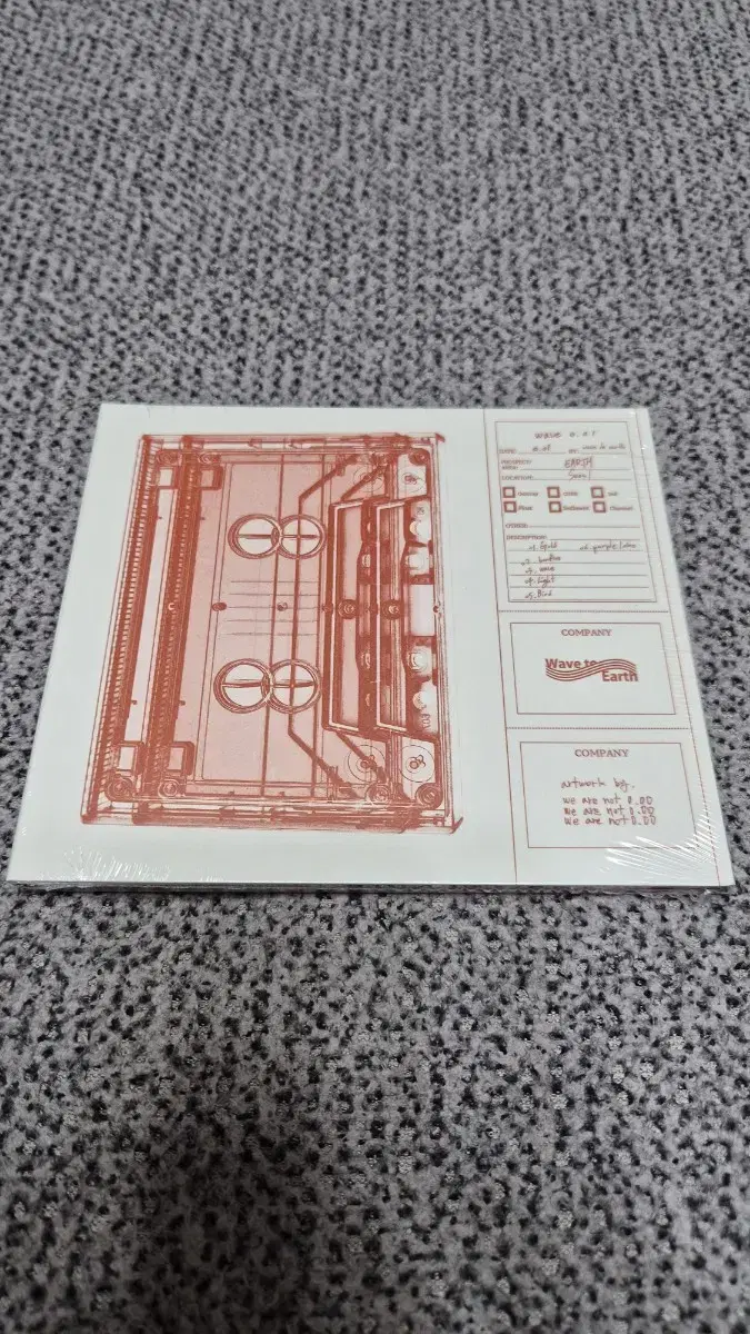 미개봉/Wave to Earth-Wave 0.01/CD