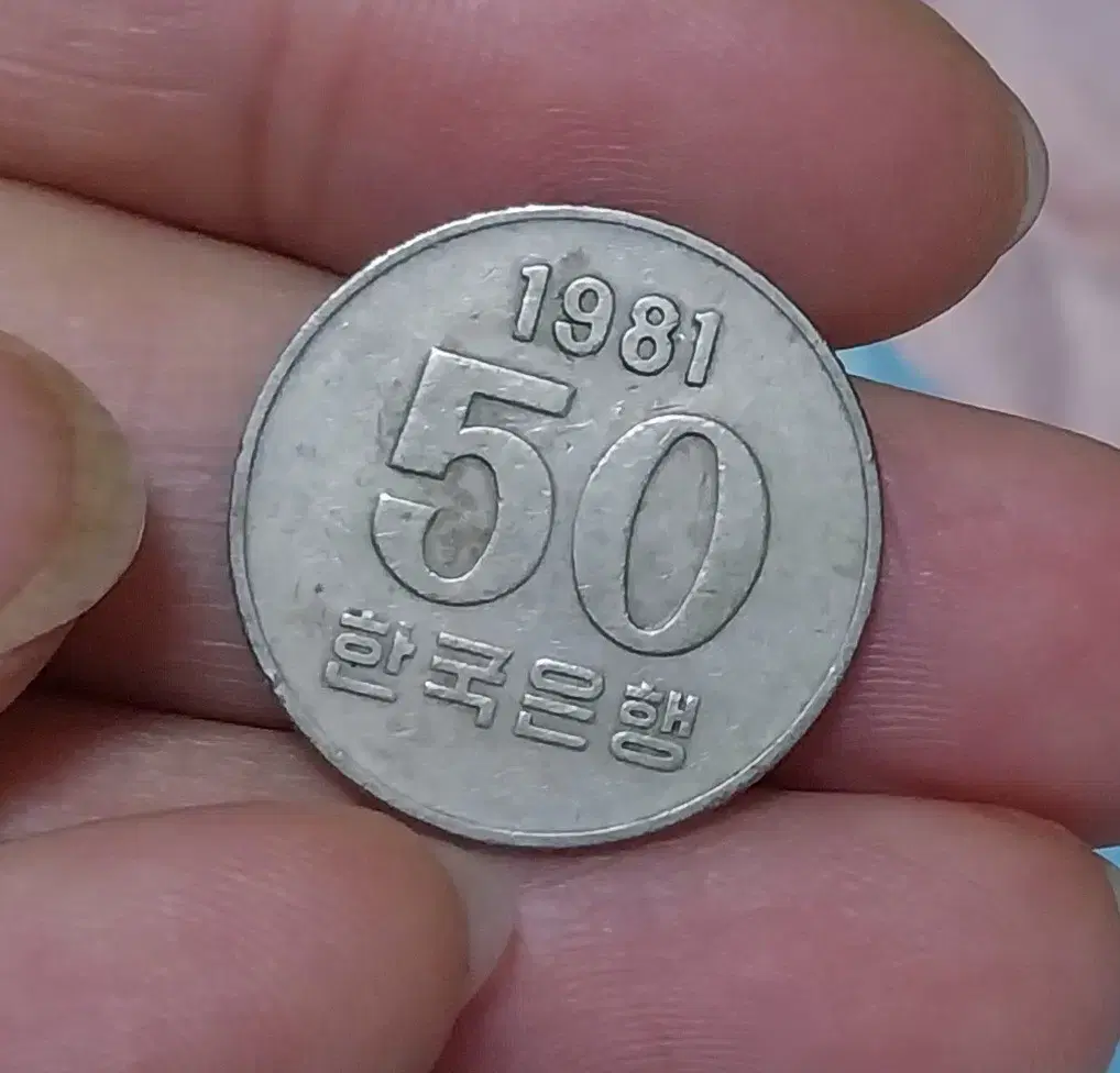 사용제 1981년,1982년동전