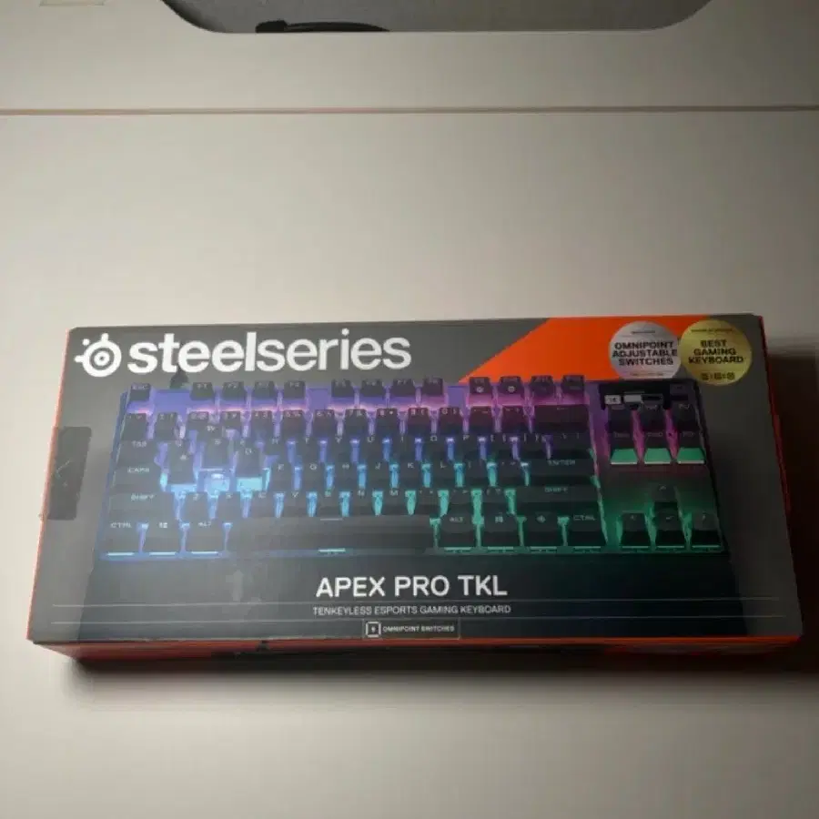 스틸시리즈 apex pro tkl (우팅 베놈 추금드려요)