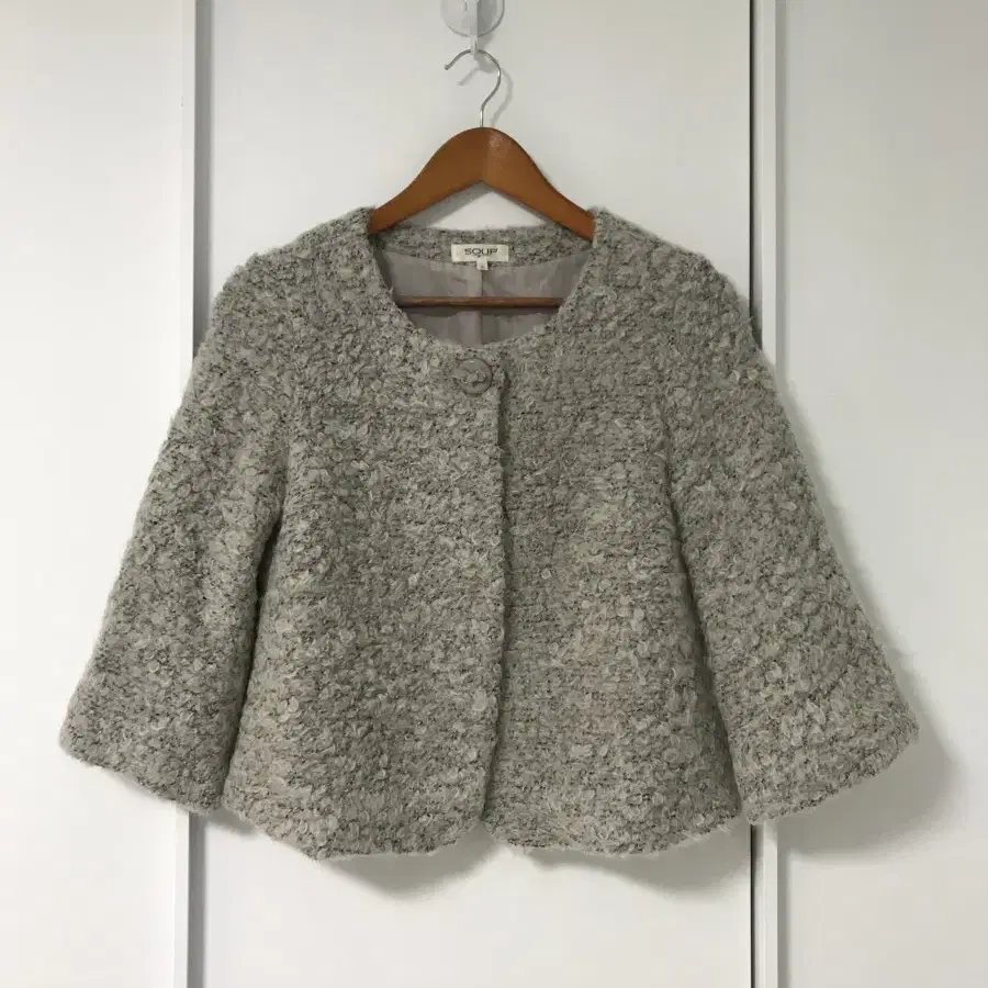 vintage grey button jacket