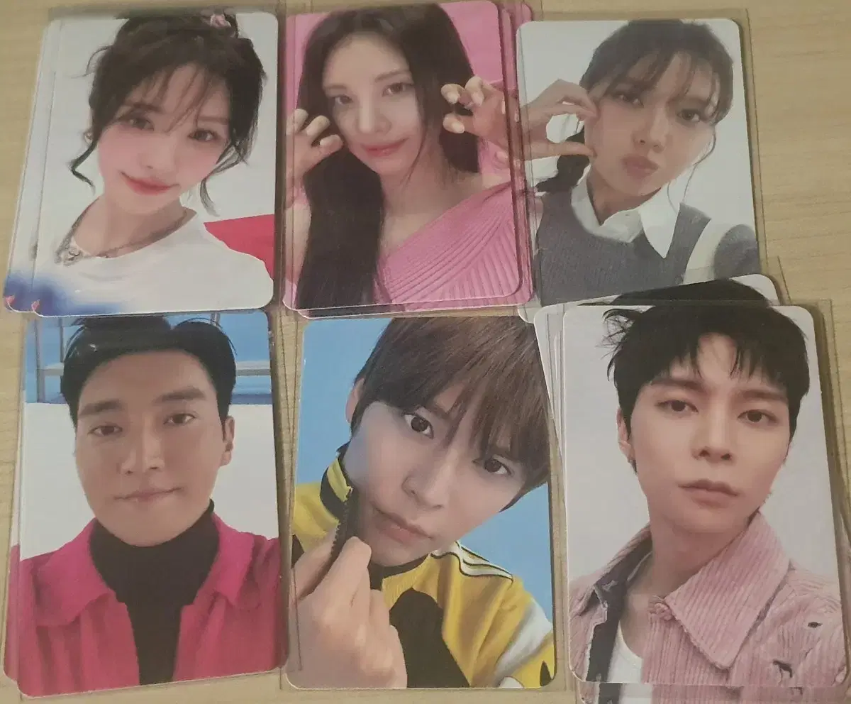 2025 SMTOWN 30주년 포카 웬디 서현 수영 시원 은석 쟈니