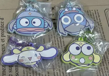 개구리 중사 케로로 x 산리오 콜라보 가챠 4개 세트