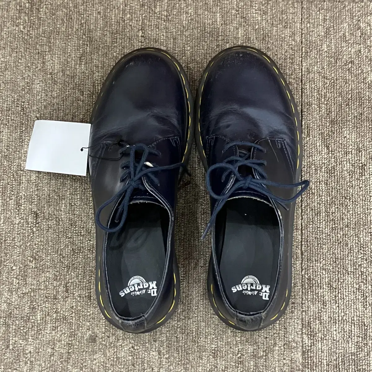 (245) Dr.Martens 닥터마틴 11837 3홀 블루블랙