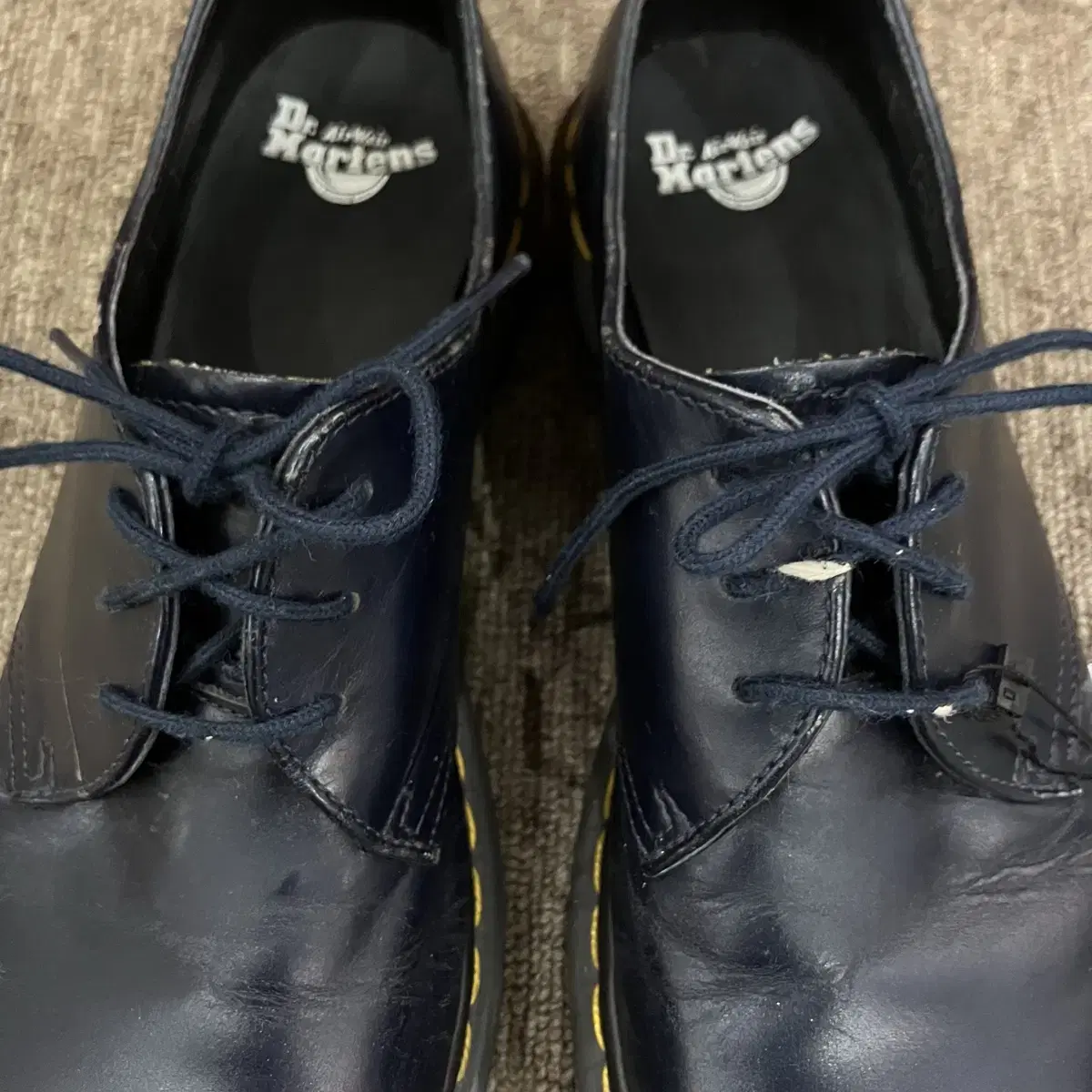 (245) Dr.Martens 닥터마틴 11837 3홀 블루블랙