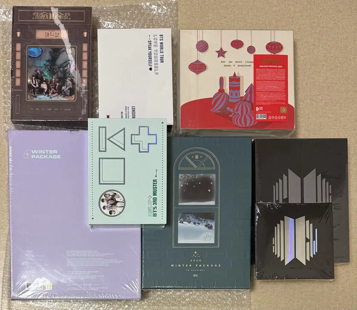 방탄 미개봉 디비디 매직샵 bts dvd bluray magicshop