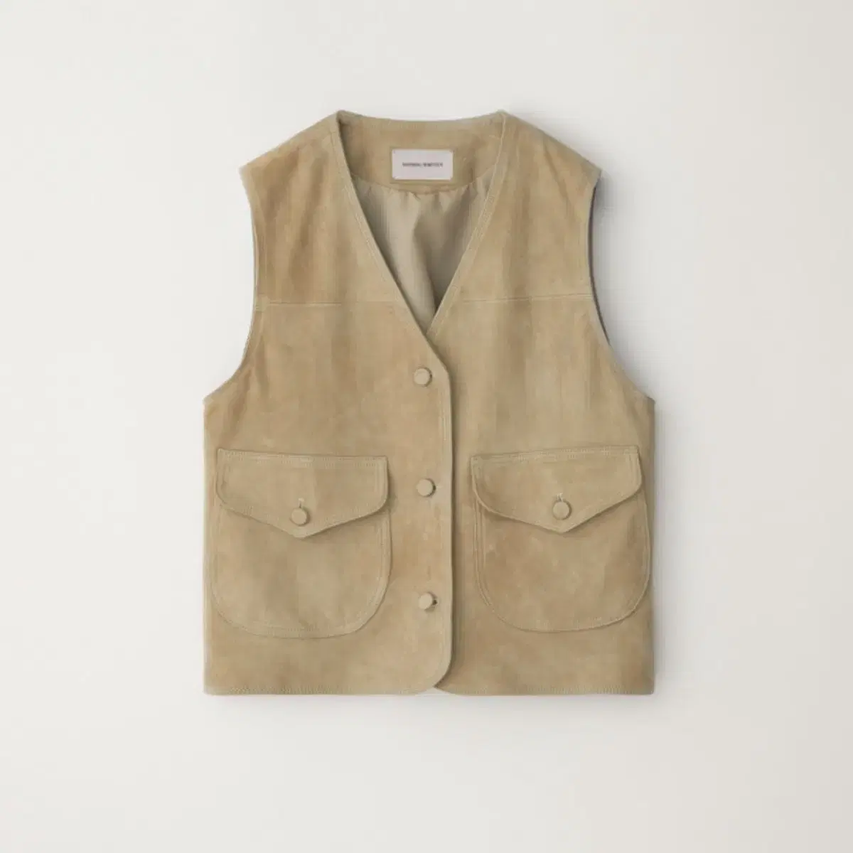 낫띵리튼 Loi suede vest (Light beige)