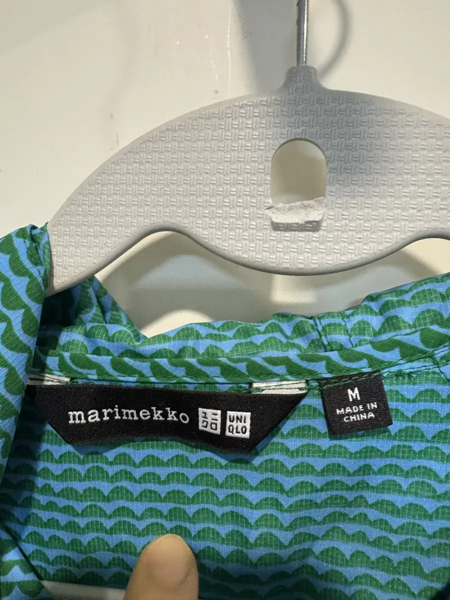 Marimekko 마리메꼬 유니클로 롱 바람막이 자켓