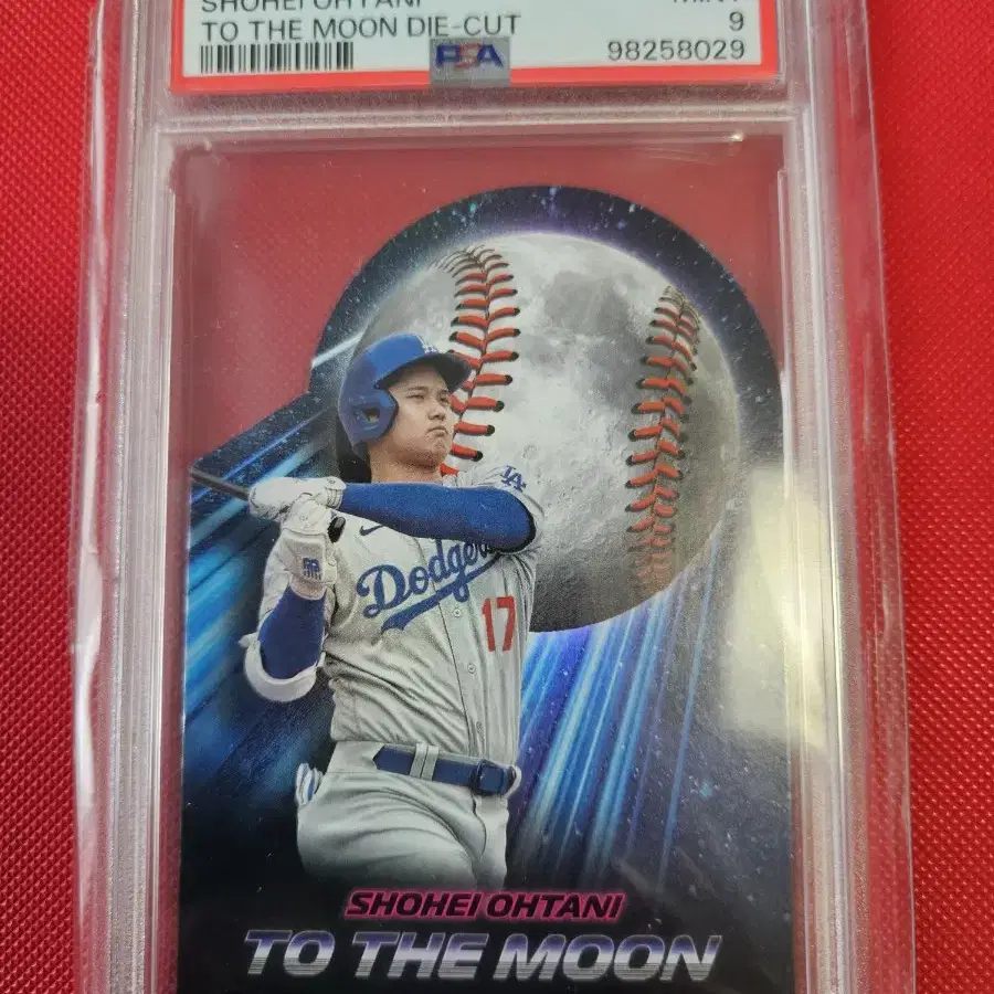 오타니 2024 Topps To The Moon PSA 9등급 카드