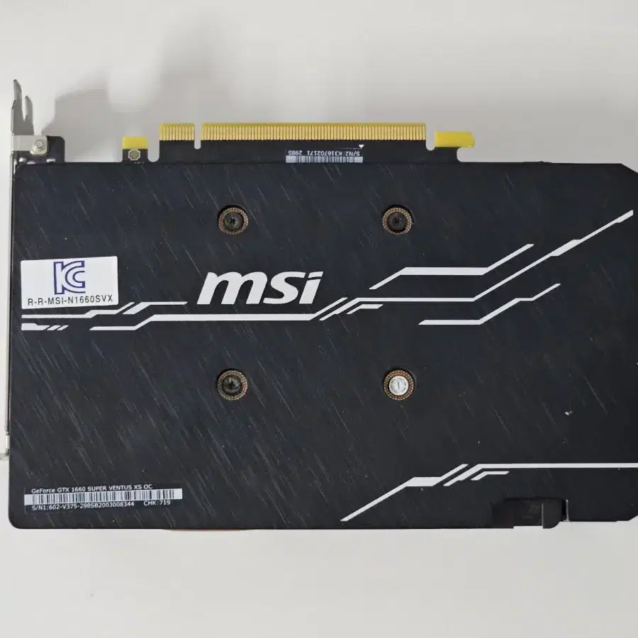 MSI 지포스 GTX 1660 SUPER VENTUS OC